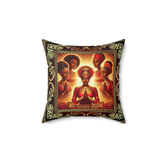 Spun Polyester Square Pillow