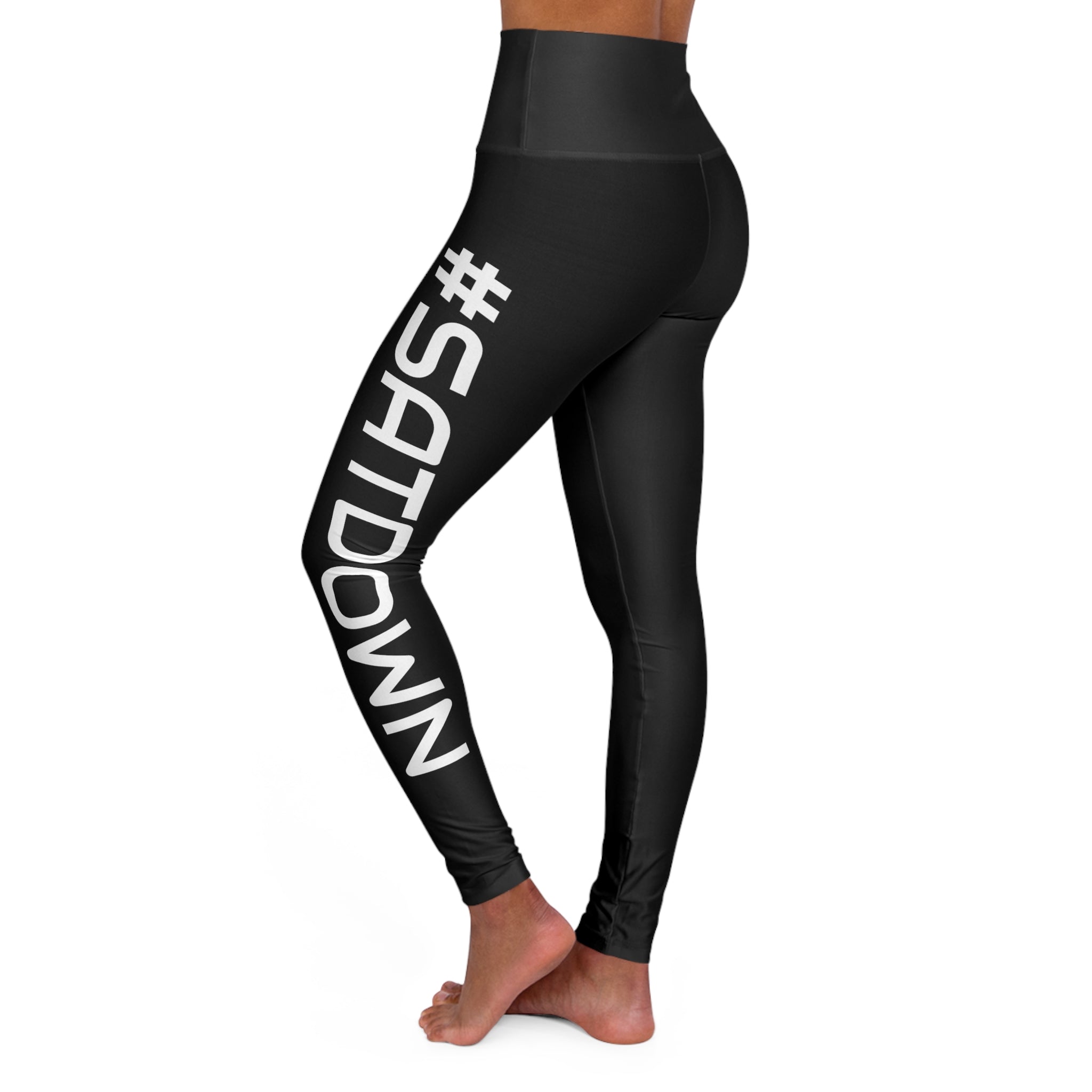 High Waisted Yoga Leggings (AOP)